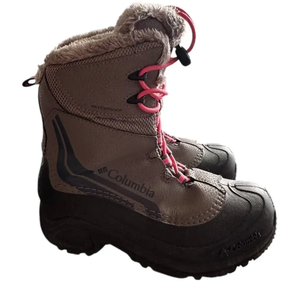 Columbia Kids Bugaboot Winter Boots | Waterproof | 200g Insulated | Size 3